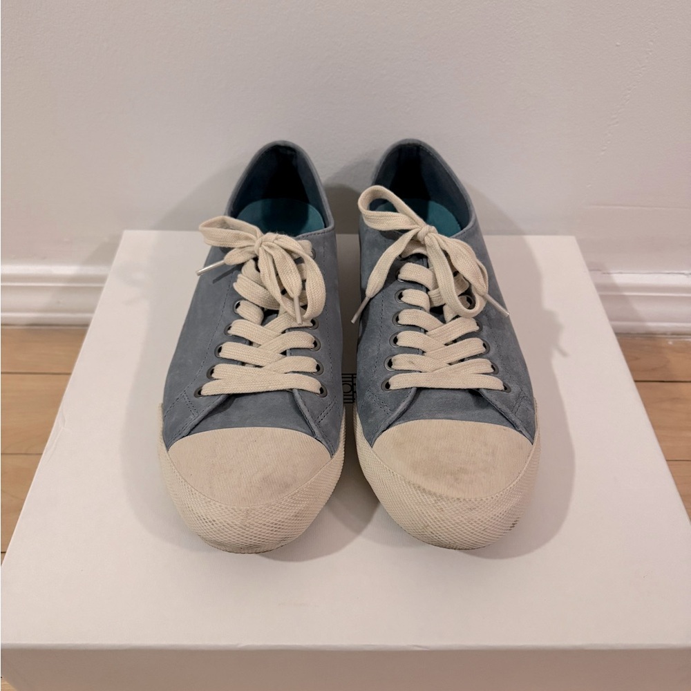 SeaVees Army Issue Low Sneakers in Blue Mirage Suede (Men’s 11).